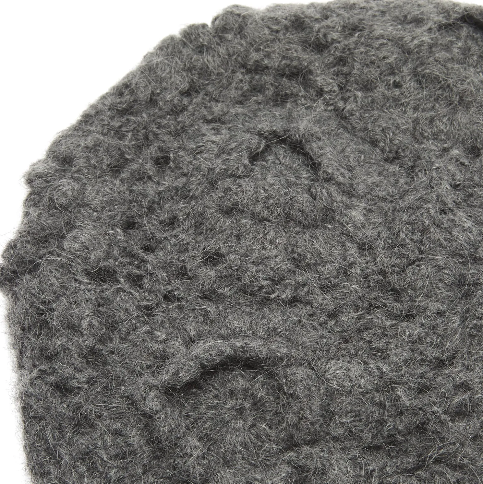 Damson Madder Crochet Bonnet