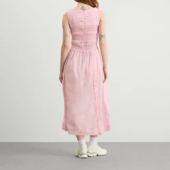 Damson Madder Cynthia Sheer Midi Dress Presented By END.