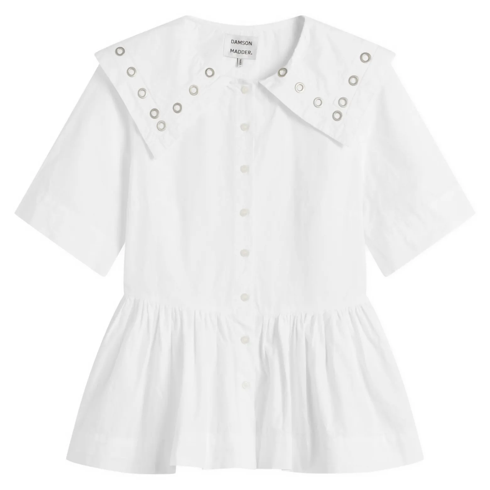 Damson Madder Cyrus Eyelet Blouse