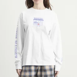 Damson Madder Damson Deli Long Sleeve T-Shirt