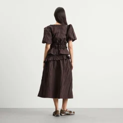 Damson Madder Everly Ruffle Blouse Presented By END.