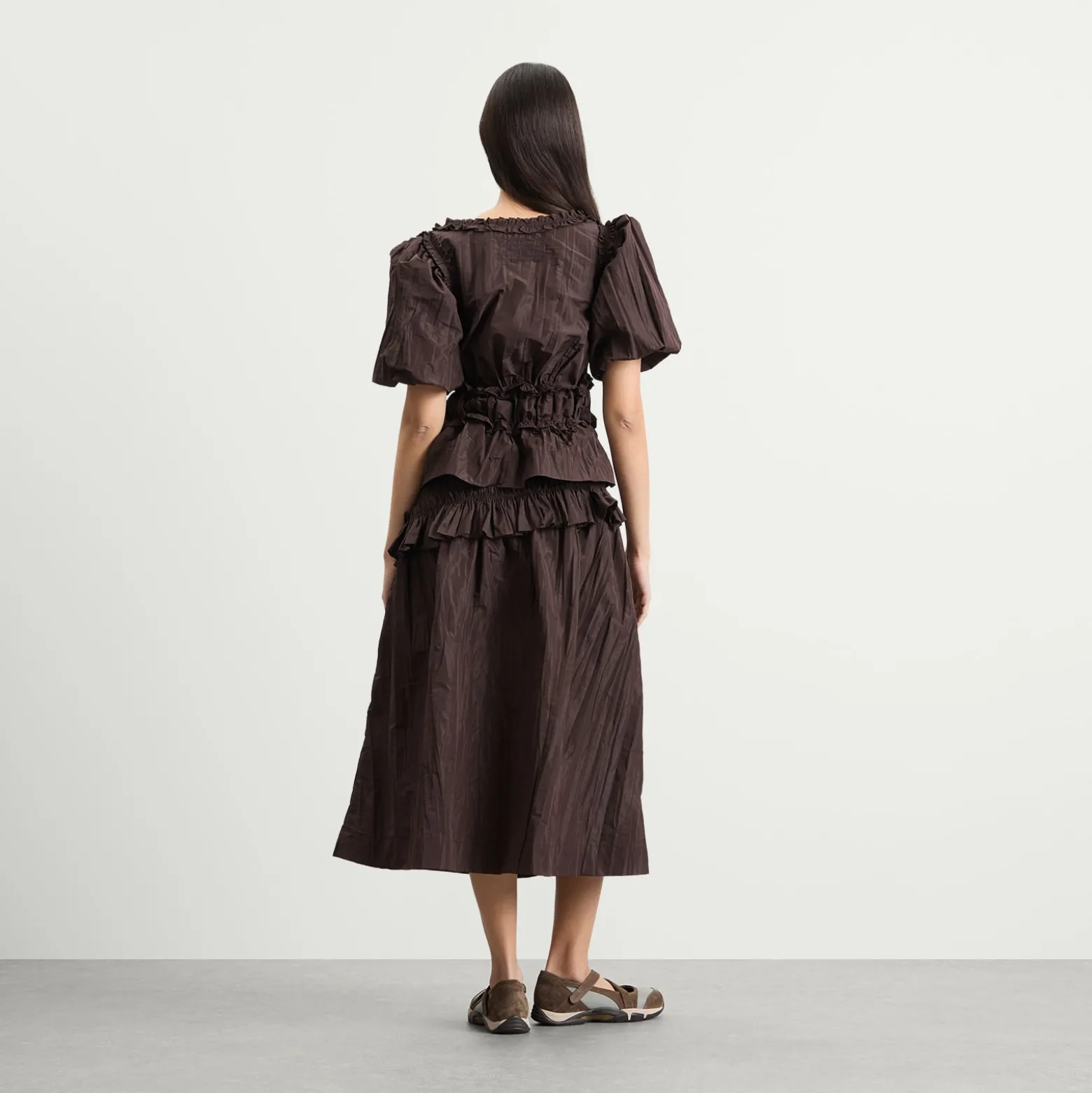 Damson Madder Everly Ruffle Blouse Presented By END.