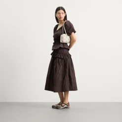 Damson Madder Everly Ruffle Blouse Presented By END.