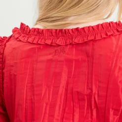 Damson Madder Everly Ruffle Blouse