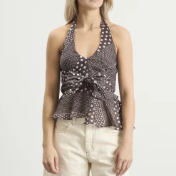Damson Madder Leandra Halter Cami