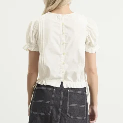Damson Madder Mabel Lace Insert Blouse