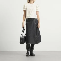 Damson Madder Mabel Lace Insert Blouse