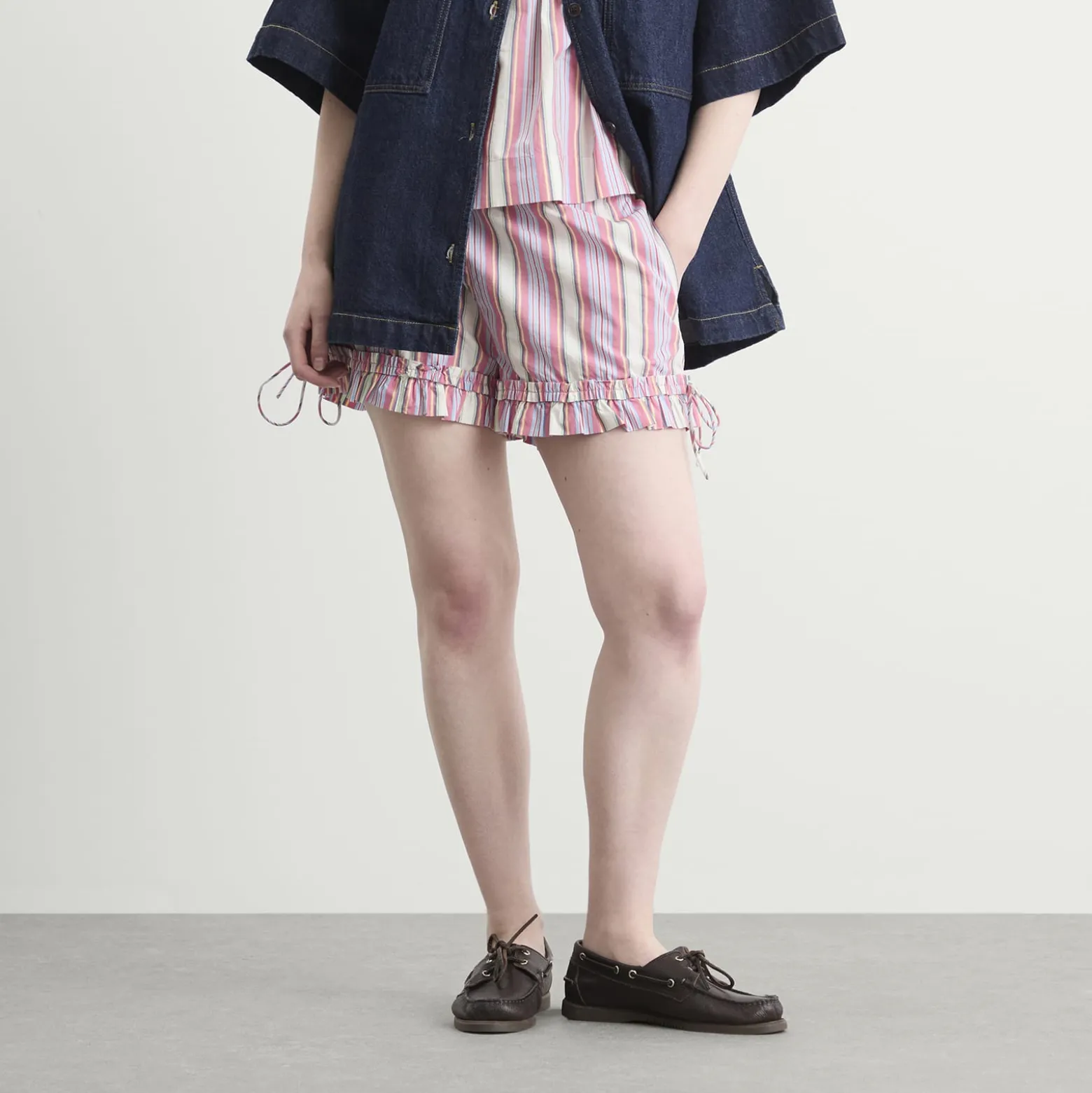 Damson Madder Mafalda Frilly Tie Bloomer