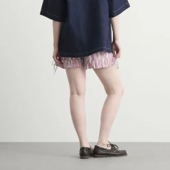 Damson Madder Mafalda Frilly Tie Bloomer