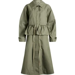 Damson Madder Myrtle Trench Coat