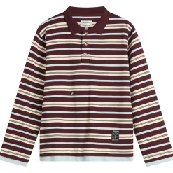 Damson Madder Noah Cinch Layered Rugby Shirt