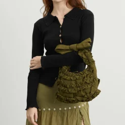 Damson Madder Quinn Ruffle Bag Presented By END.