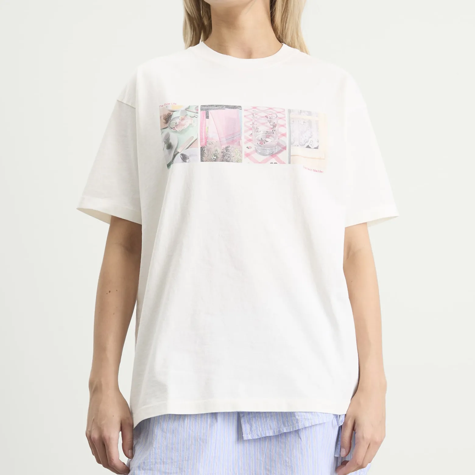 Damson Madder Slow Life Crossword Graphic Tee