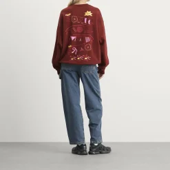 Damson Madder Sundried Washing Line Sweatshirt