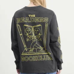 Damson Madder The Reader Long Sleeve T-Shirt