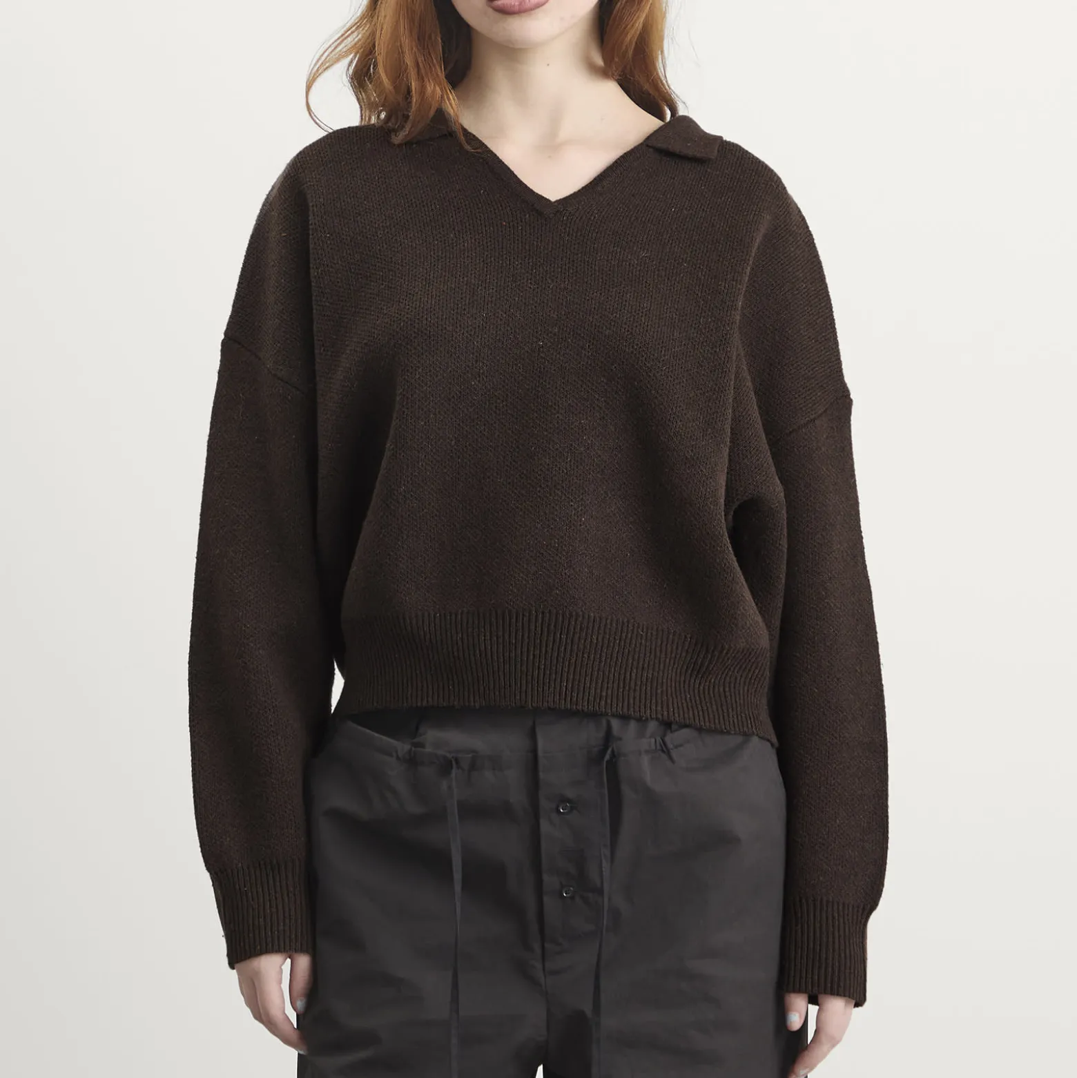 Deiji Studios Collared Pullover