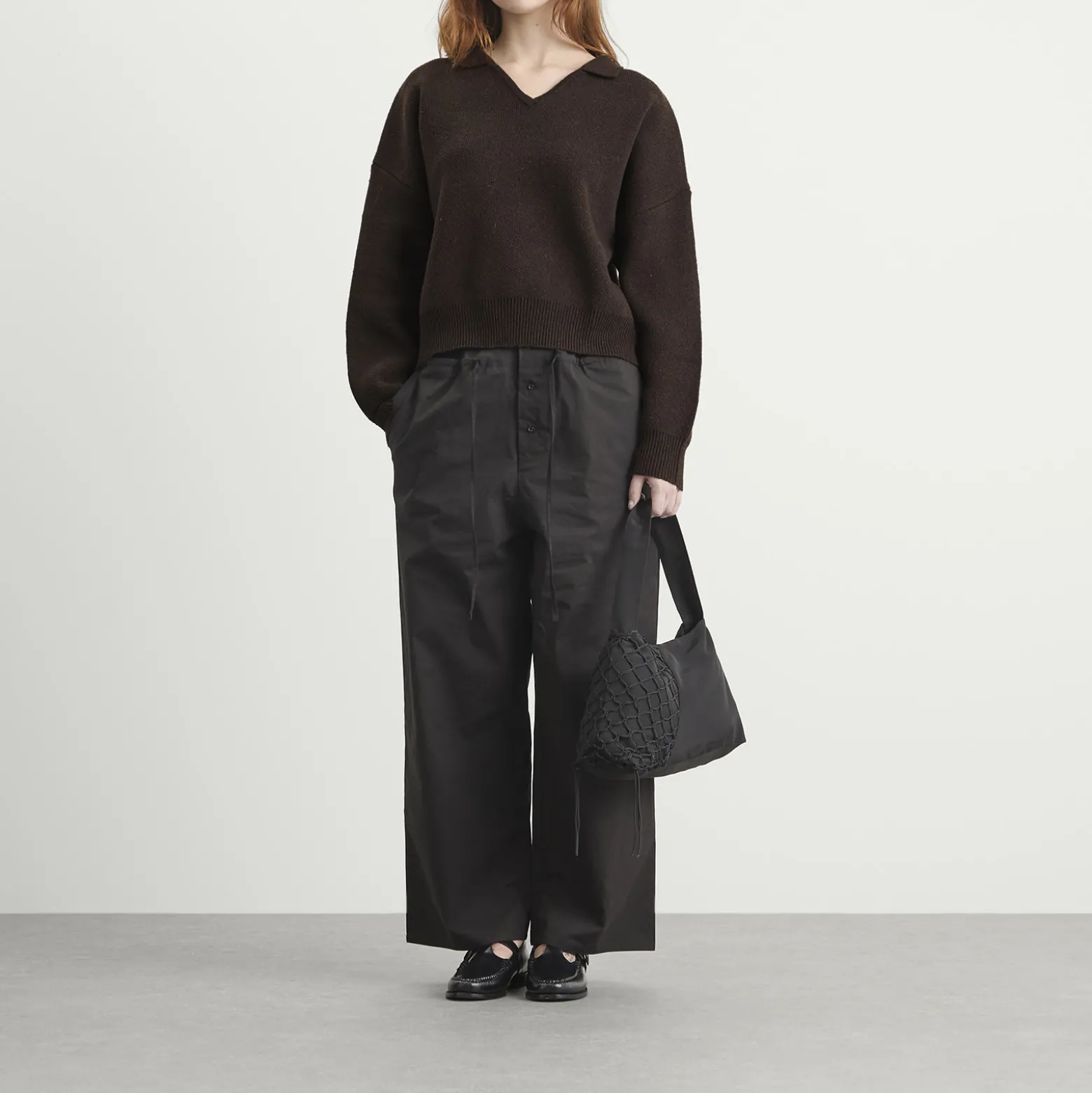 Deiji Studios Collared Pullover