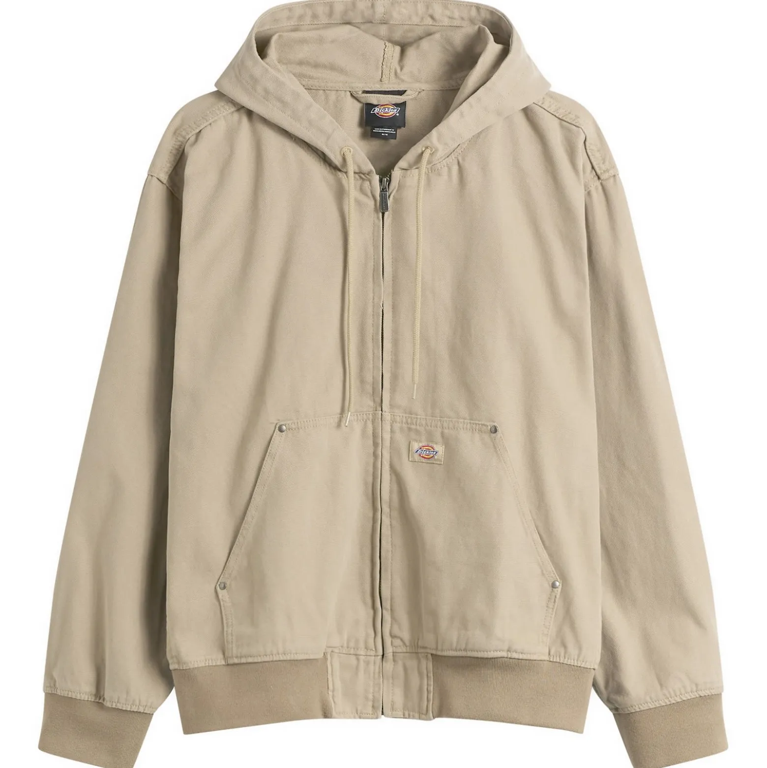 Dickies Unlined Canvas Hooded Bomber Jacket