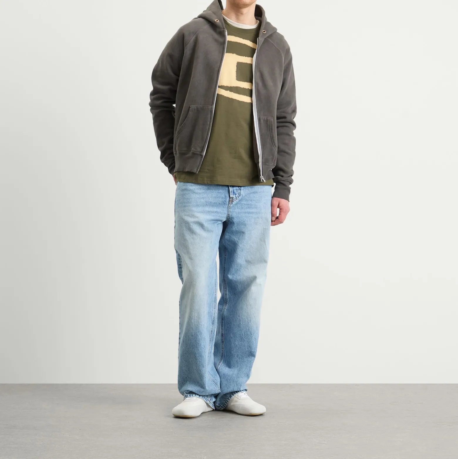 Diesel Bleach Logo T-Shirt