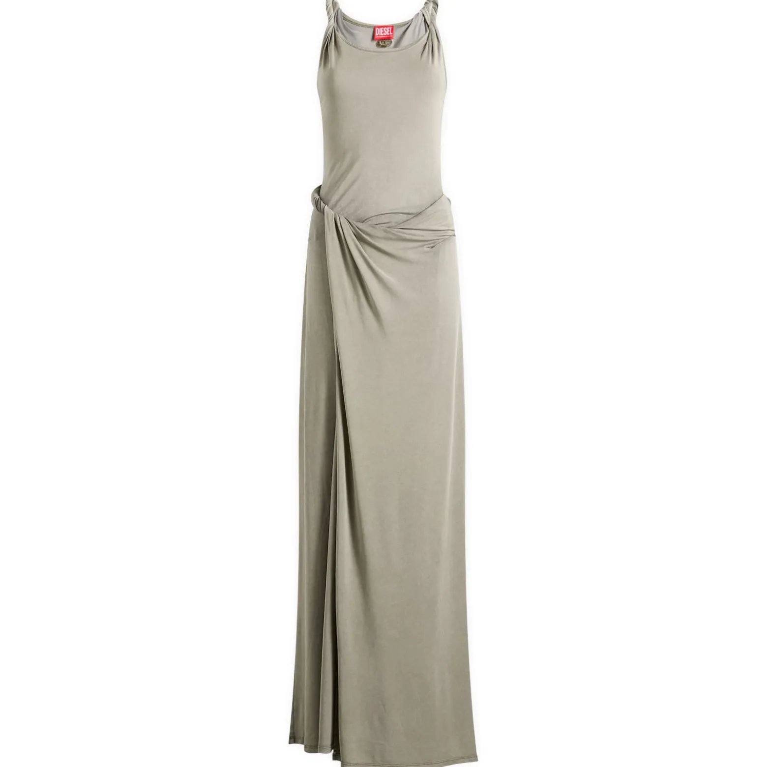 Diesel D-Estiga Tie Waist Maxi Dress