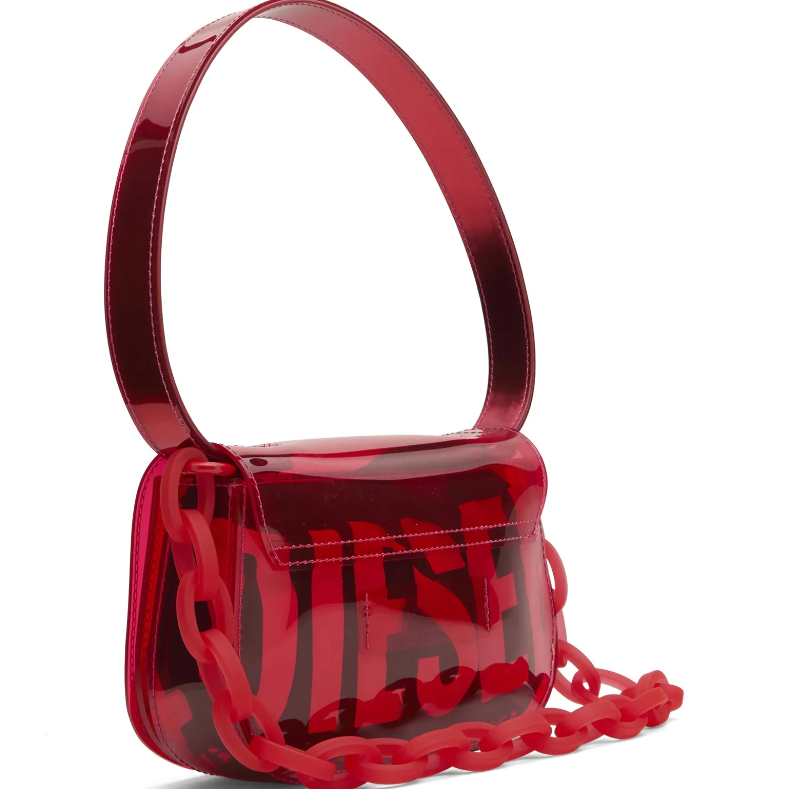 Diesel 1DR Logo Perspex Handbag
