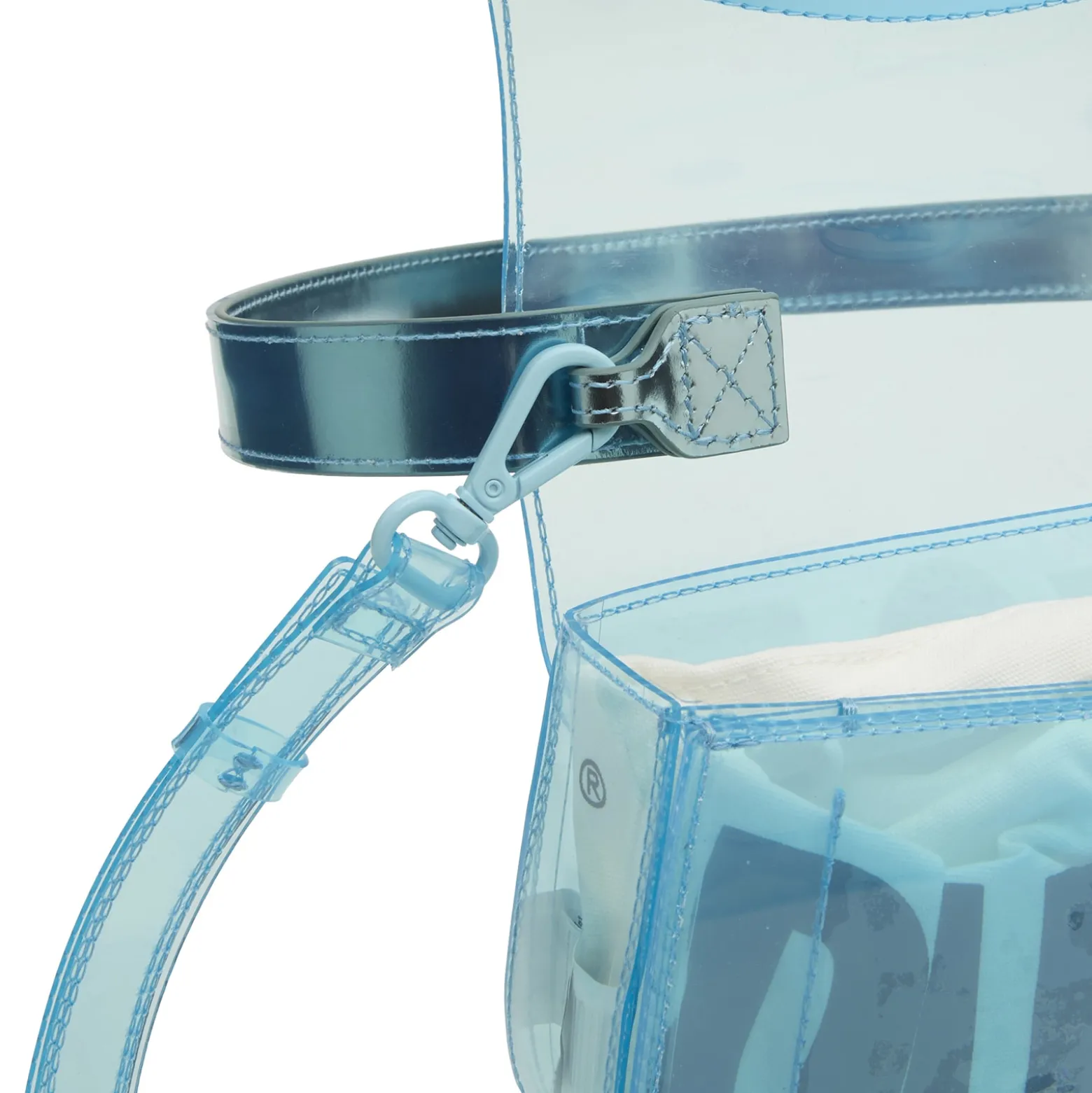 Diesel 1DR Logo Perspex Handbag