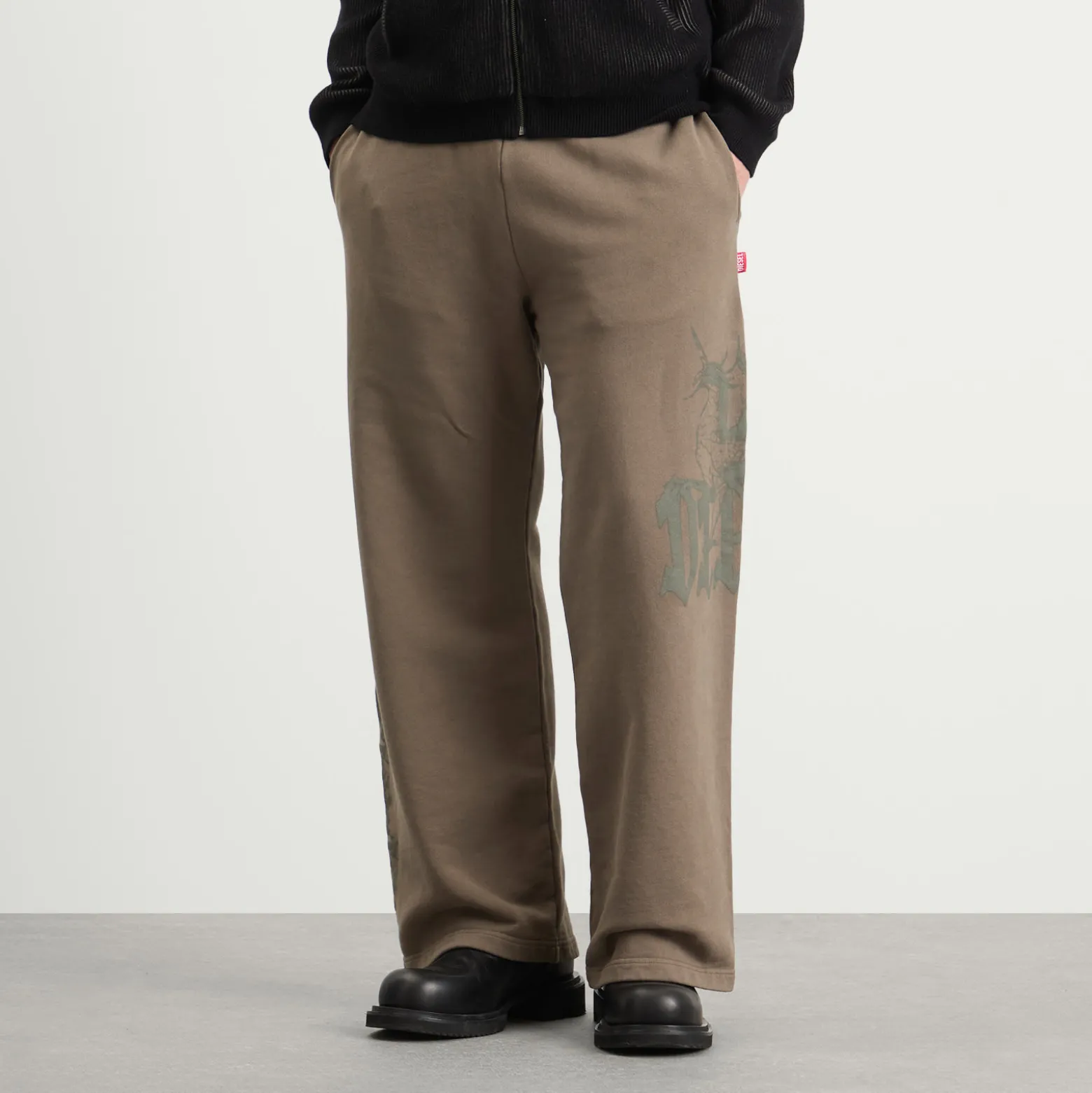 Diesel Gro Wide Leg Sweatpants