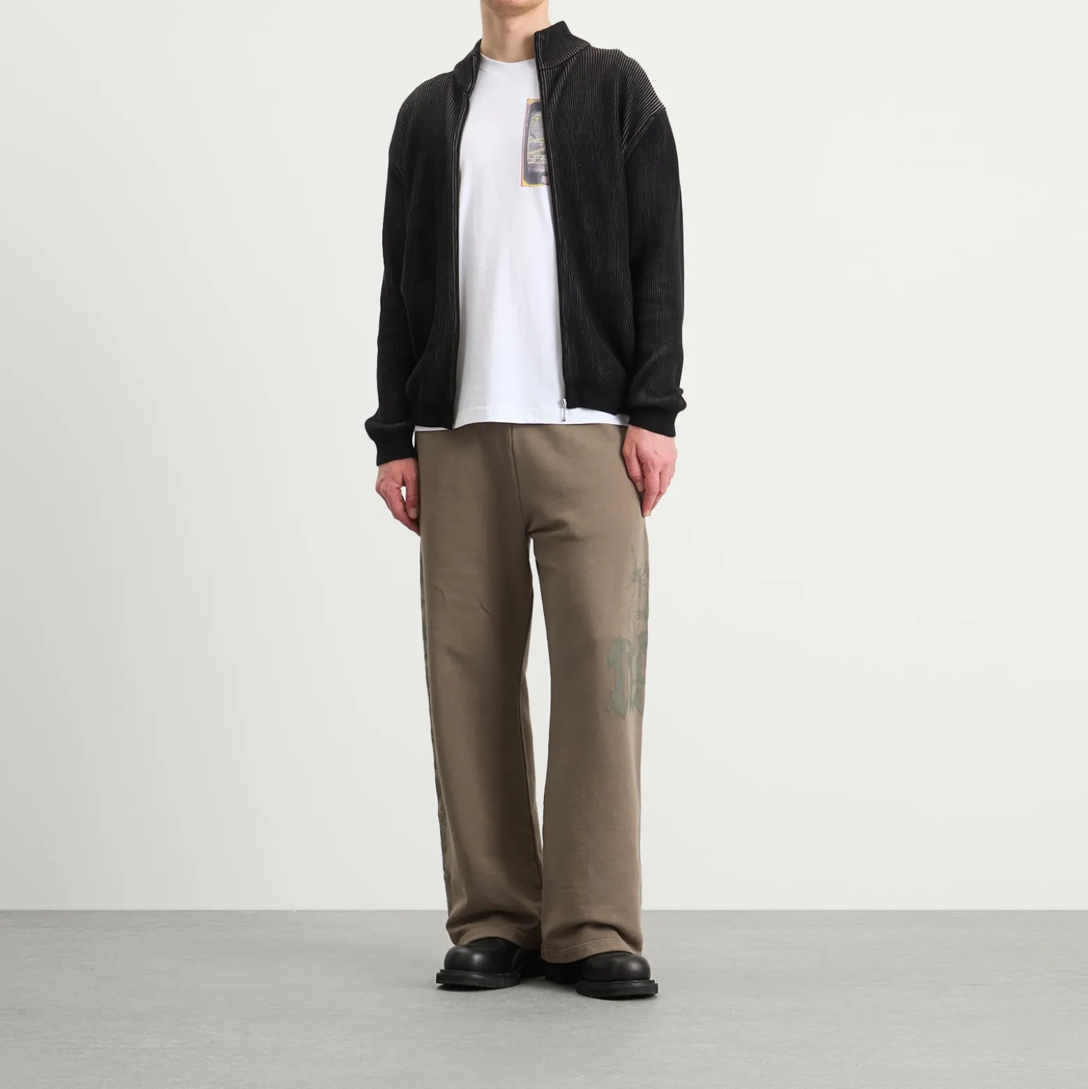 Diesel Gro Wide Leg Sweatpants