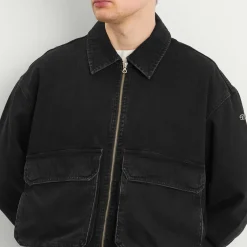 Diesel Kurz Denim Bomber Jacket