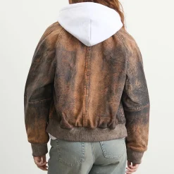 Diesel L-Cobb Camouflage Leather Jacket