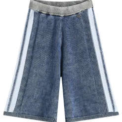 Diesel M-Esther Ribbed Denim Shorts