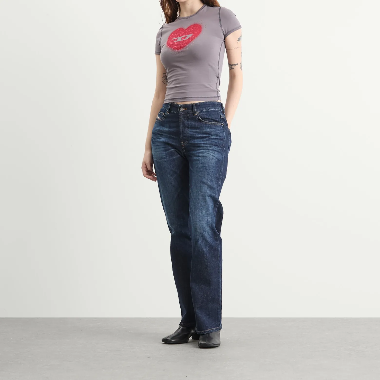 Diesel T-Uncuties Ringer T-Shirt