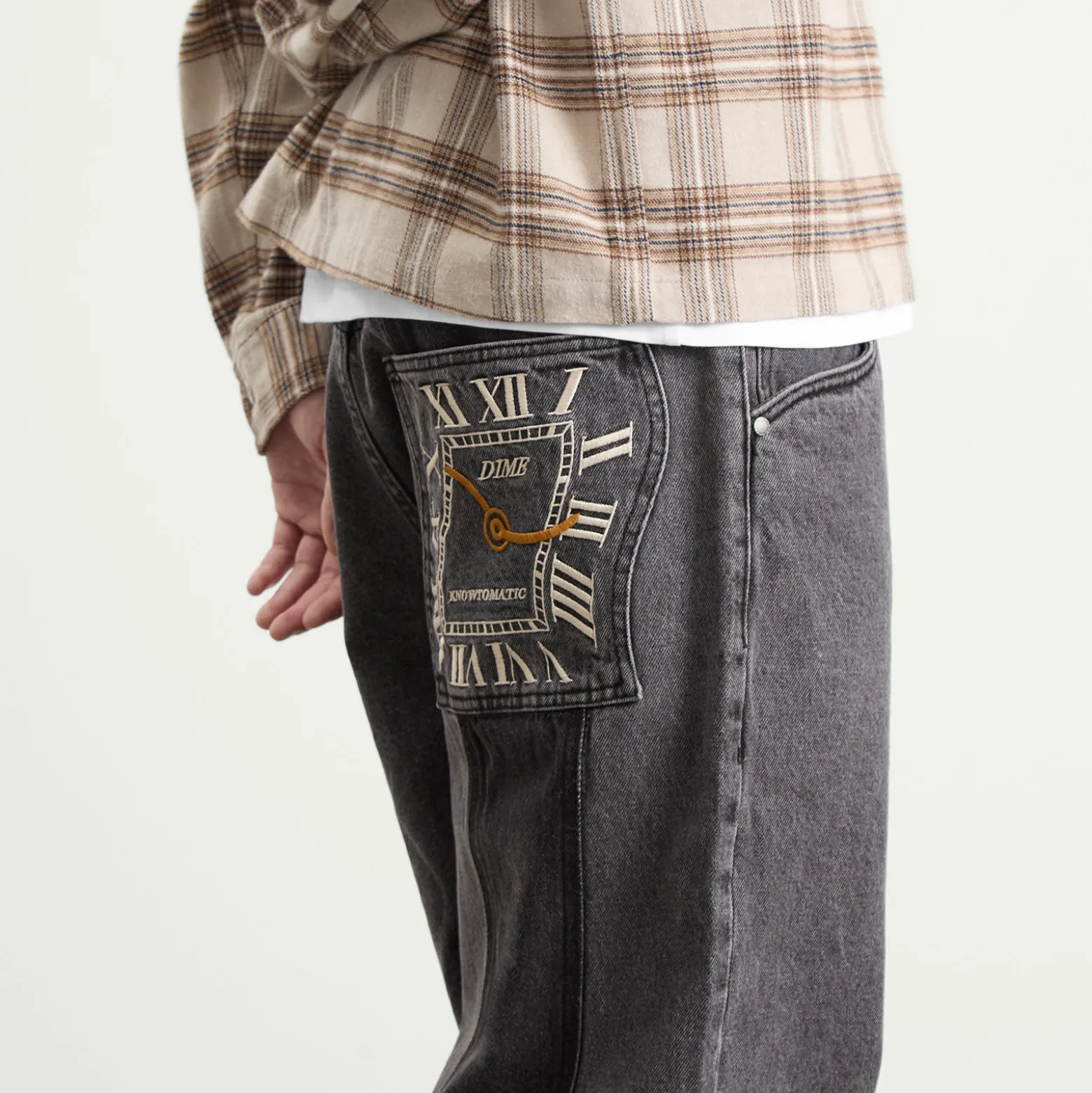 Dime Baggy Denim Pants