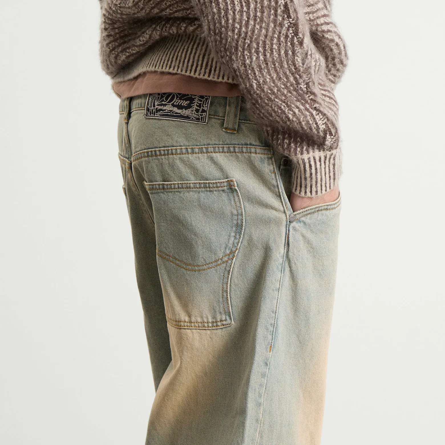 Dime Baggy Denim Pants