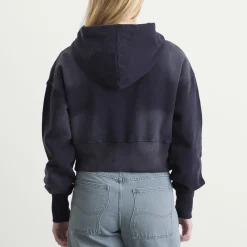 Dime Crop Zip Hoodie