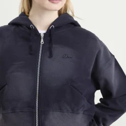 Dime Crop Zip Hoodie