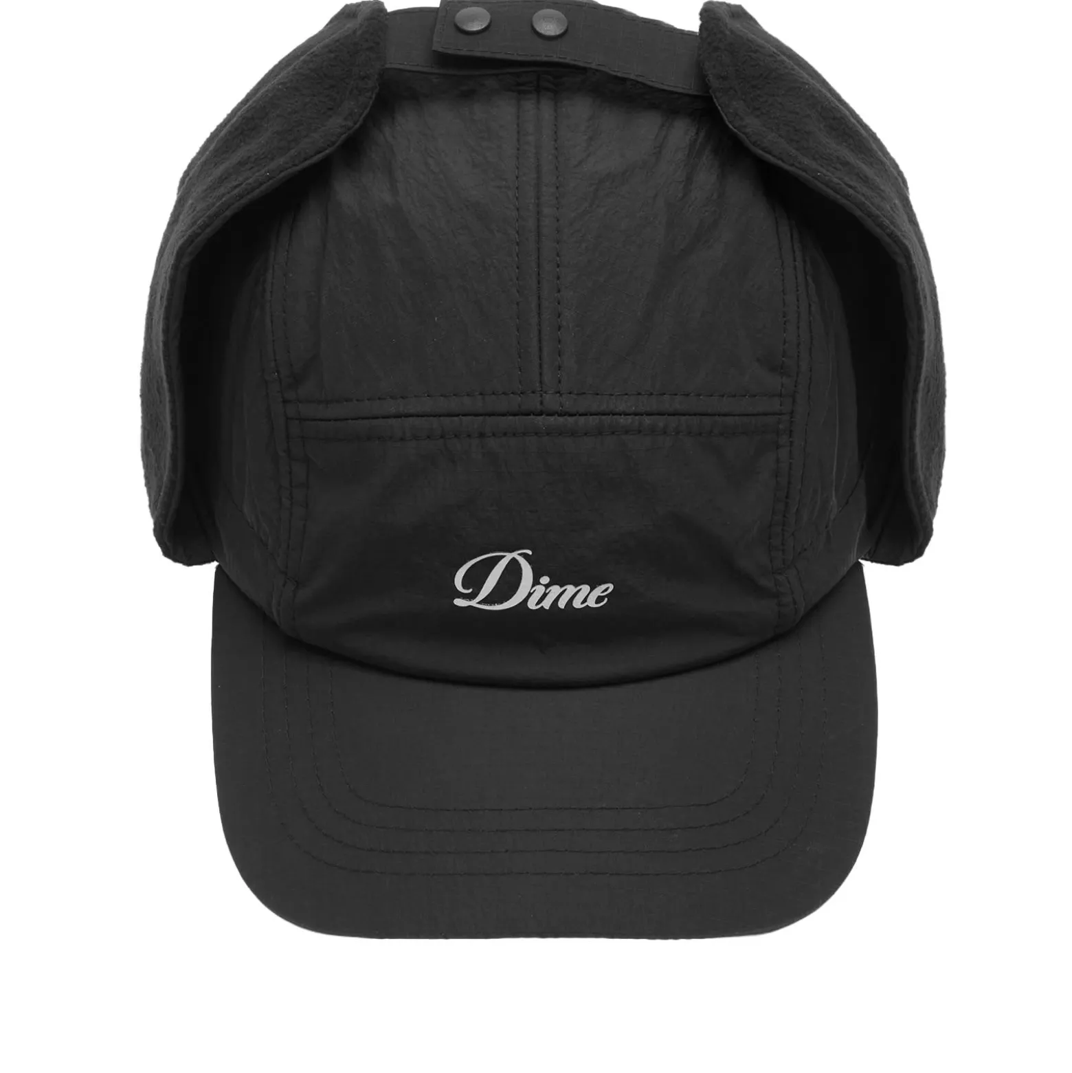 Dime Cursive Earflap Cap