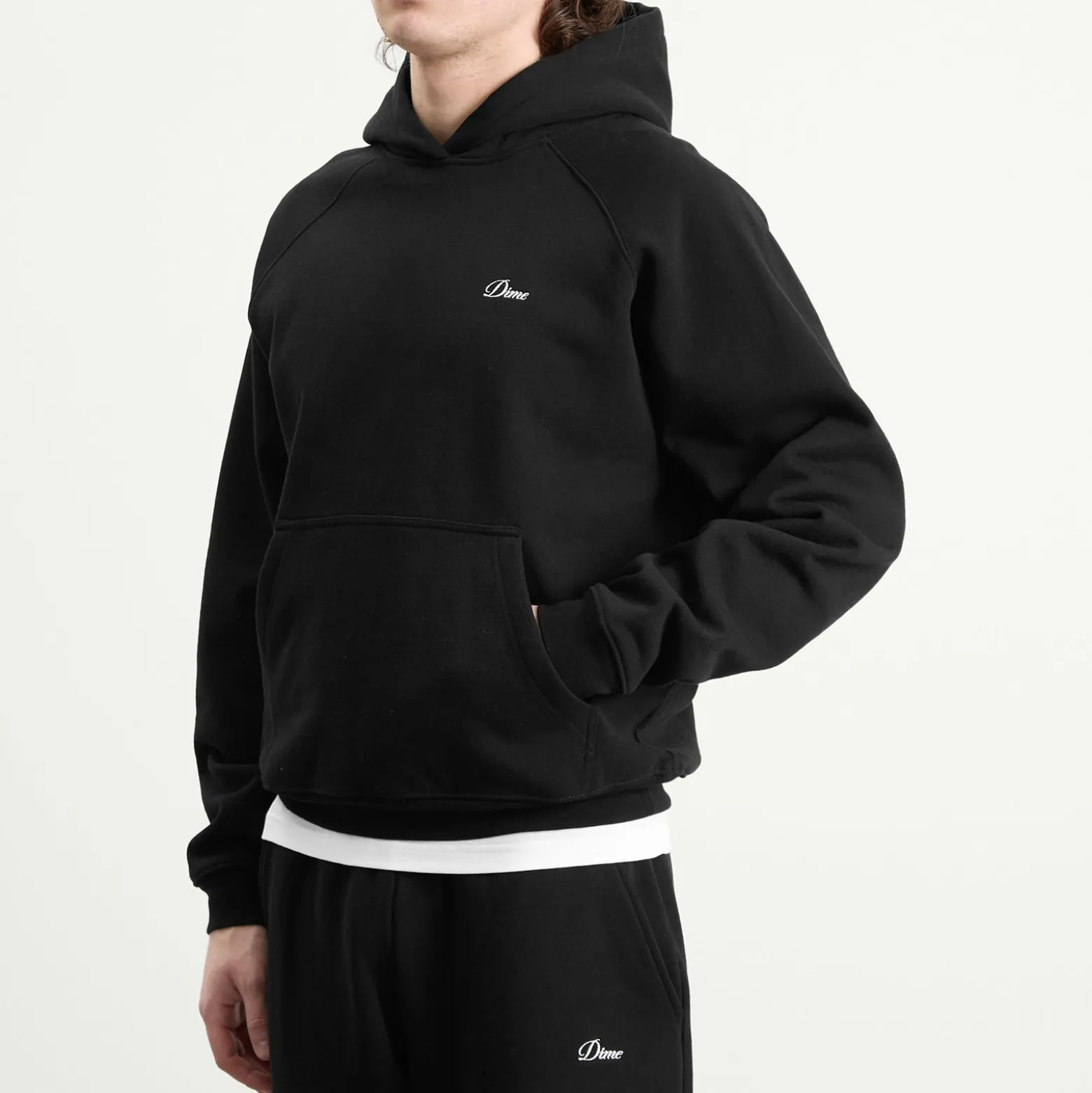 Dime Cursive Small Logo Hoodie