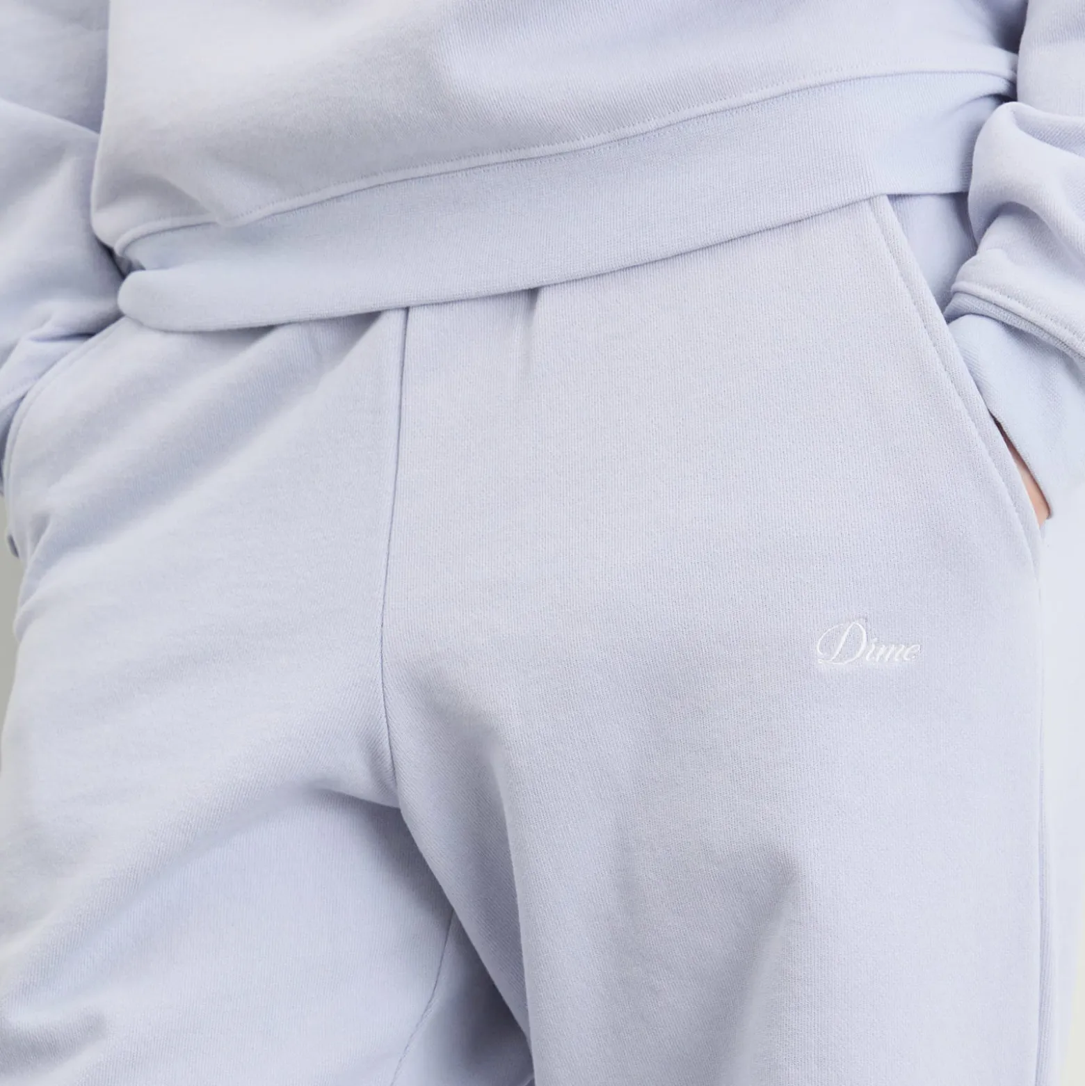 Dime Cursive Small Logo Sweatpants