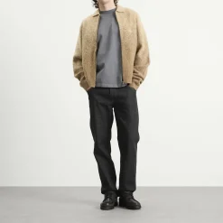 Dime Mohair Double Zip Knit