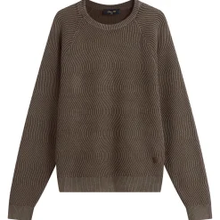 Dime Wave Knit Sweater