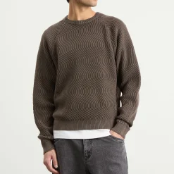 Dime Wave Knit Sweater