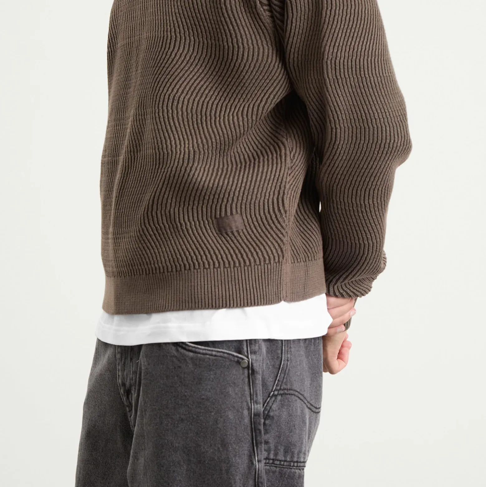 Dime Wave Knit Sweater