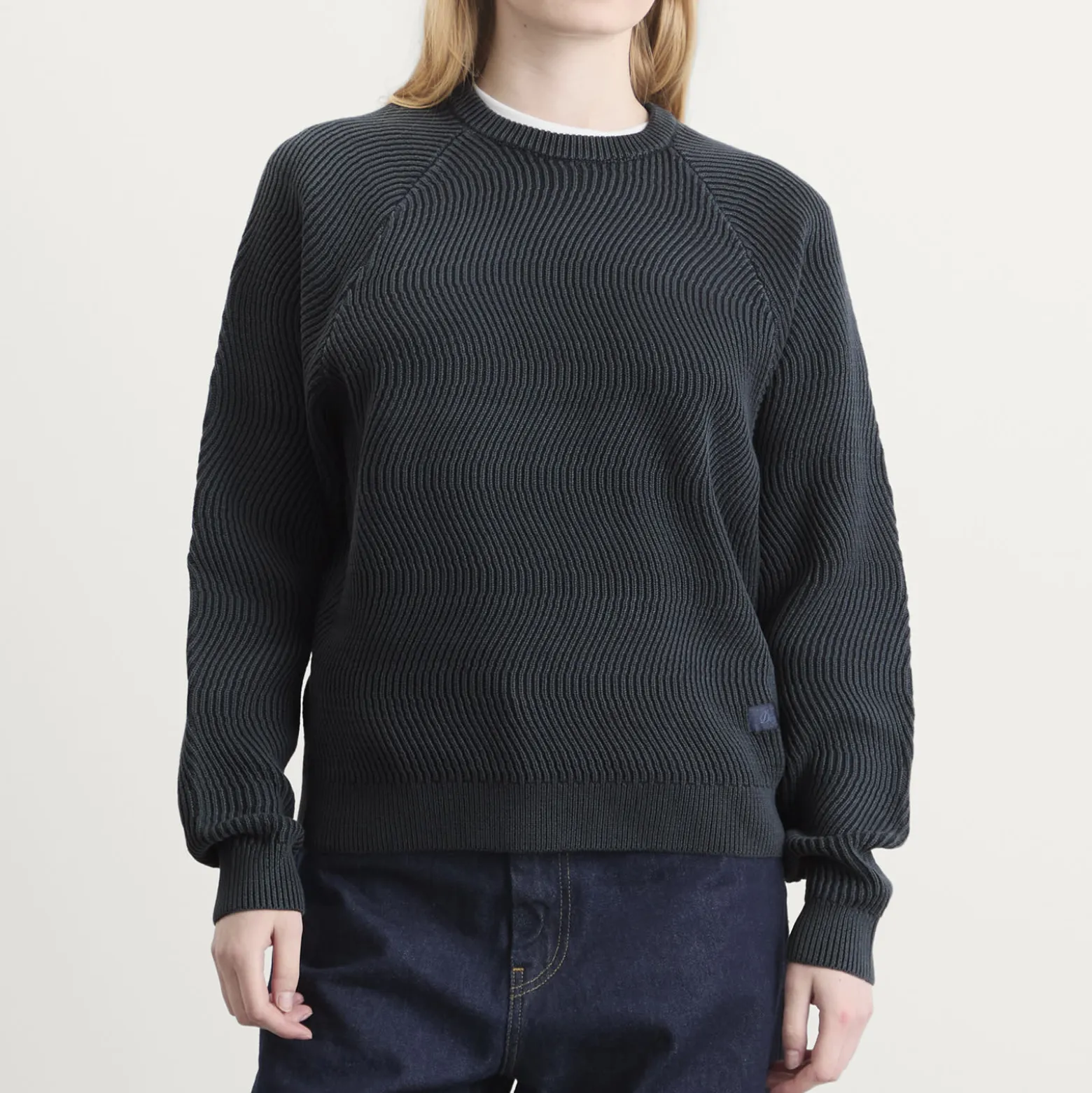 Dime Wave Knit Sweater