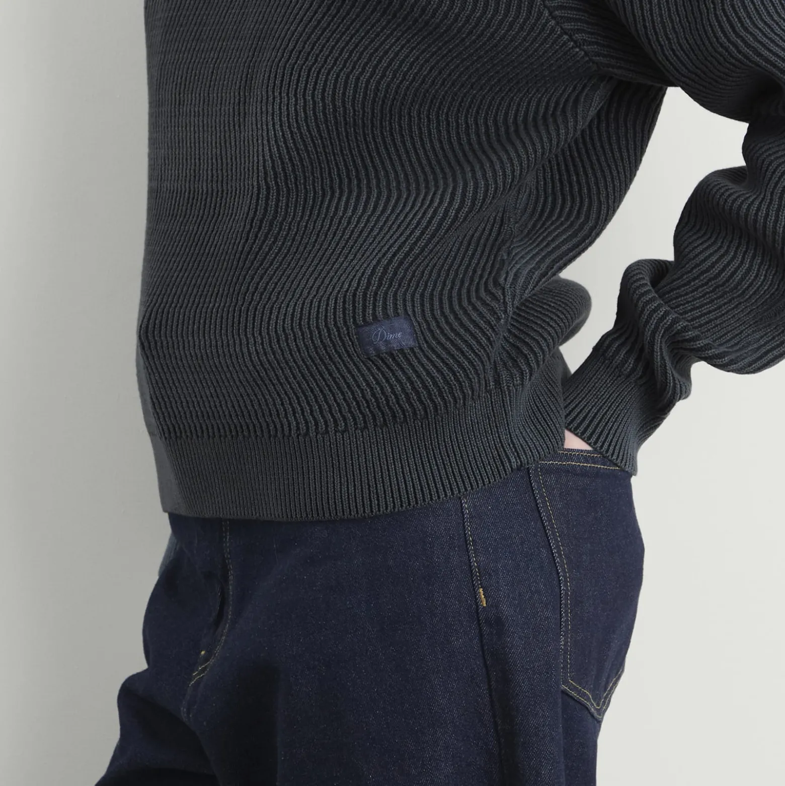 Dime Wave Knit Sweater