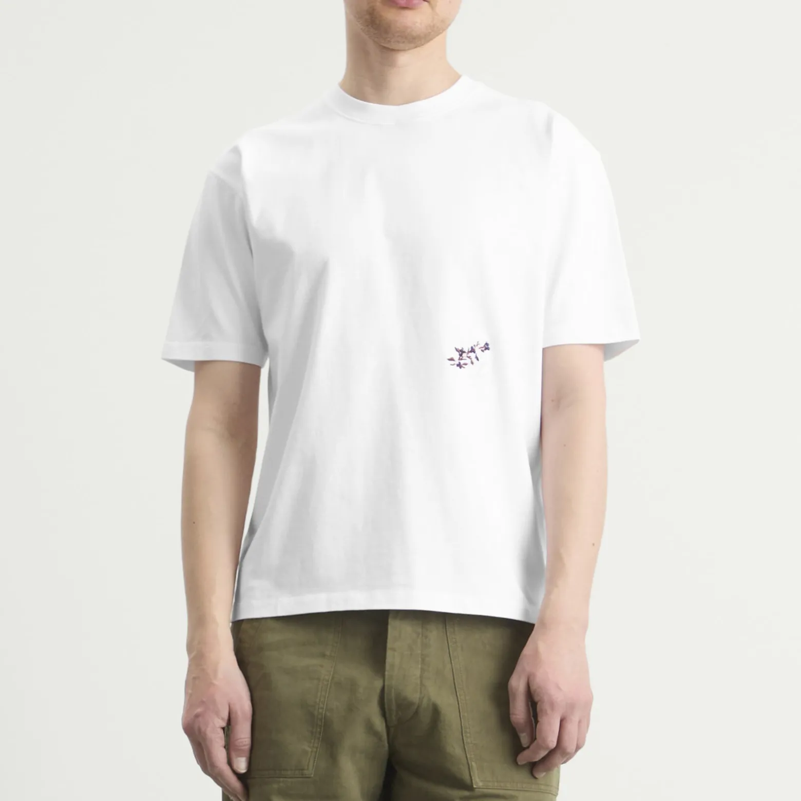 Drake's Blackthorn Embroidered Hiking T-Shirt