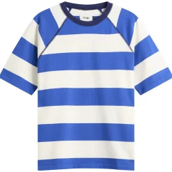 Drake's Block Stripe Raglan T-Shirt