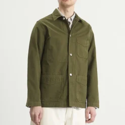 Drake's Canvas Chore Jacket