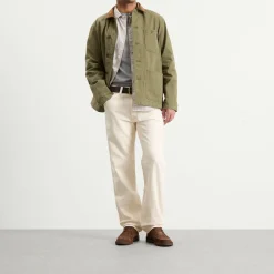 Drake's Twill Fatigue Jacket