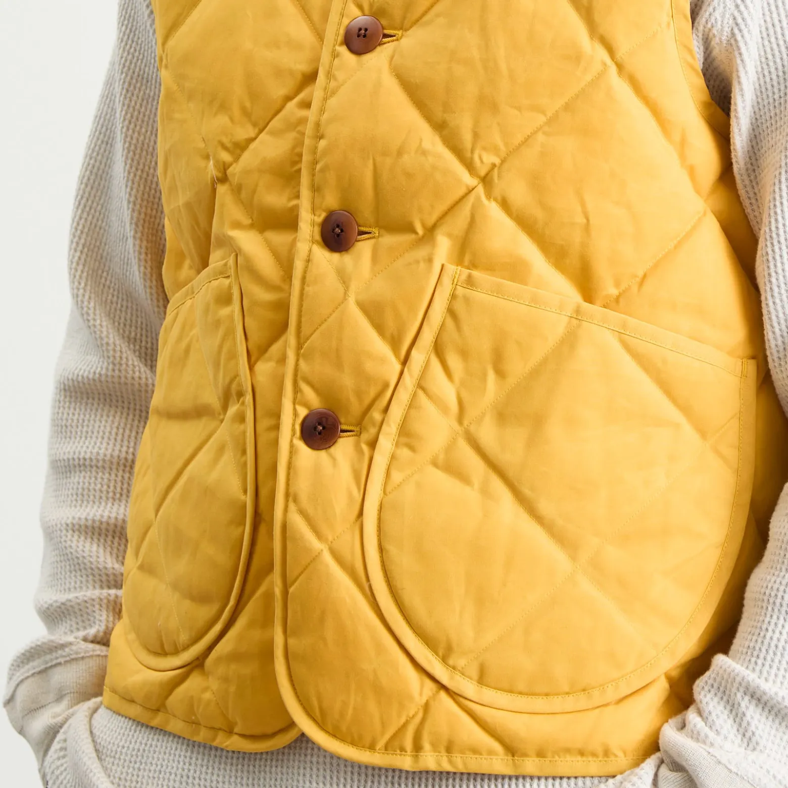 Drake's x Nanga Quilted Vest